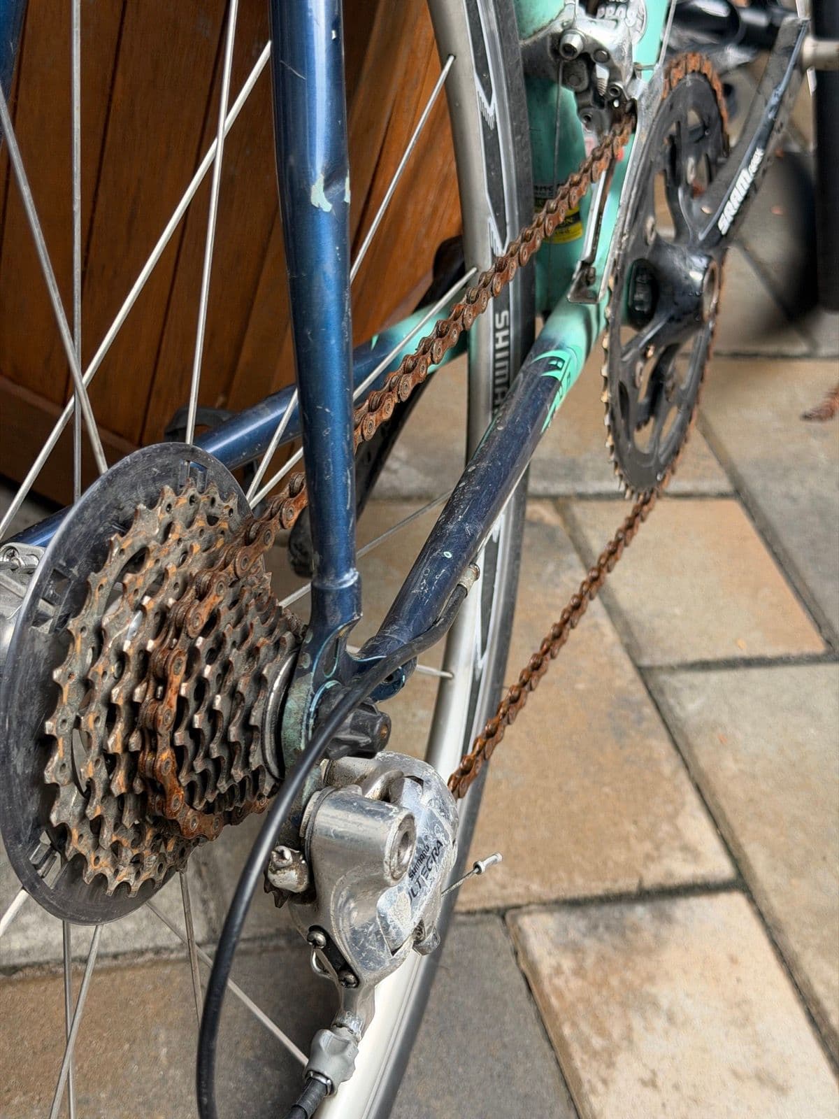 First Ride Back. Bike Needed Work.