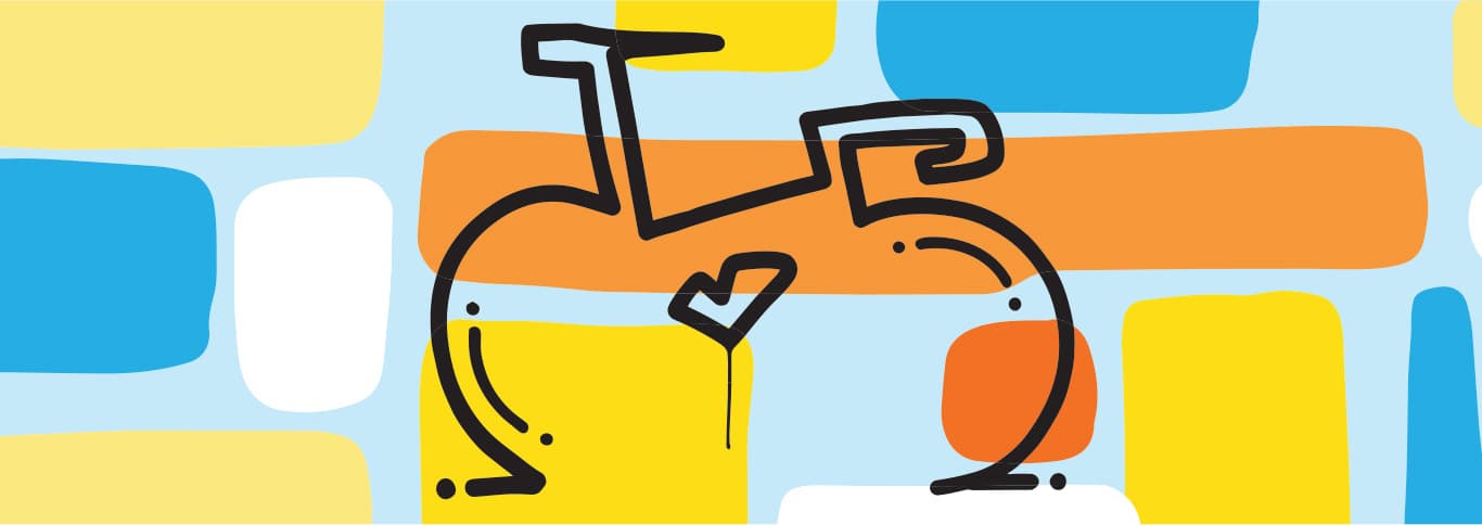 Cycling illustration